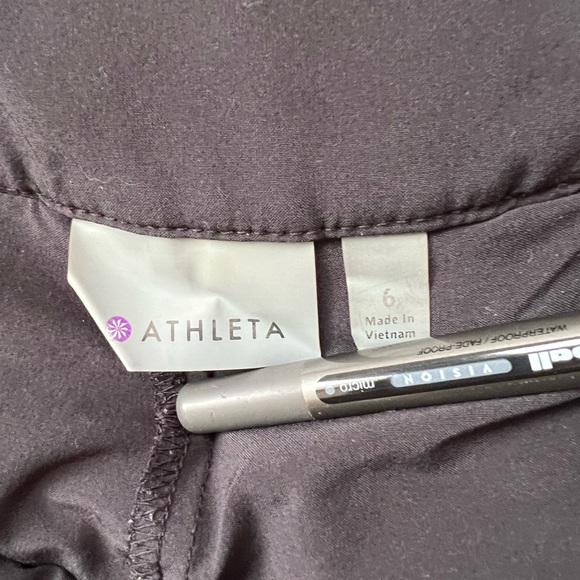 ATHLETA black A line Skort Size 6 - Picture 7 of 8